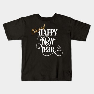 Cheers Happy New Year Kids T-Shirt